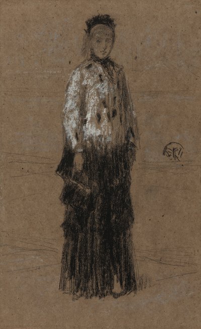 The Ermine Coat by James Abbott McNeill Whistler
